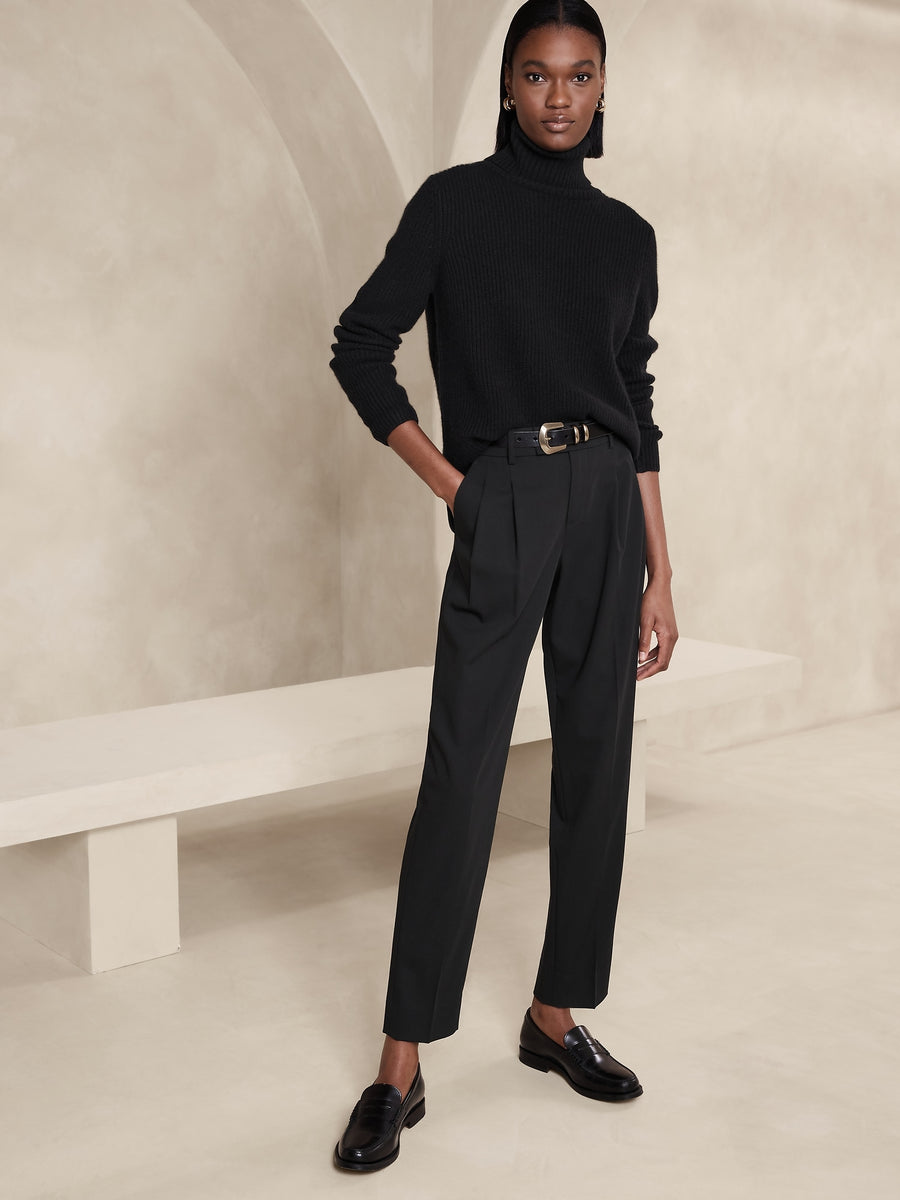 Slim LUXE Traveler Black Jean