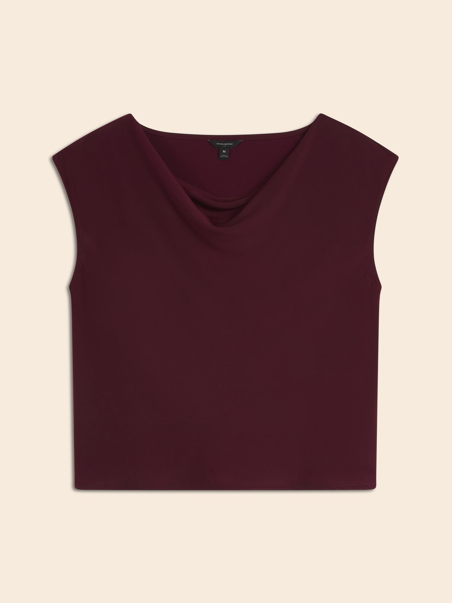 Banana newest Republic Sleeveless Cowlneck Top