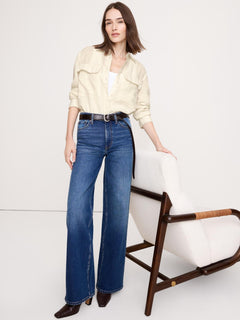 Stretch-Cotton Cardigan Sweater