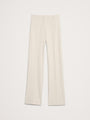 High-Rise Modern Straight Refined Pant