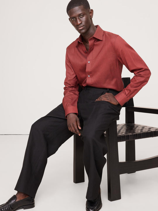 Standard-Fit Wrinkle-Resistant Dress Shirt – Banana Republic