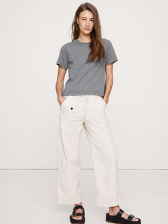 Stretch-Cotton Cardigan Sweater