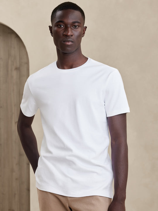 Luxury-Touch T-Shirt – Banana Republic - Main Image