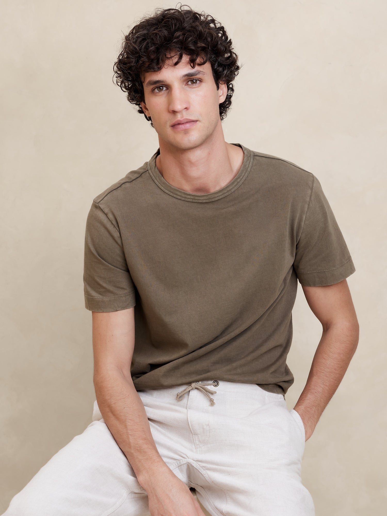 banana republic soft wash t shirt