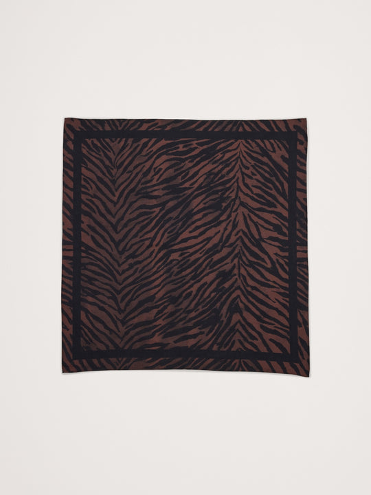 Brown Zebra Print