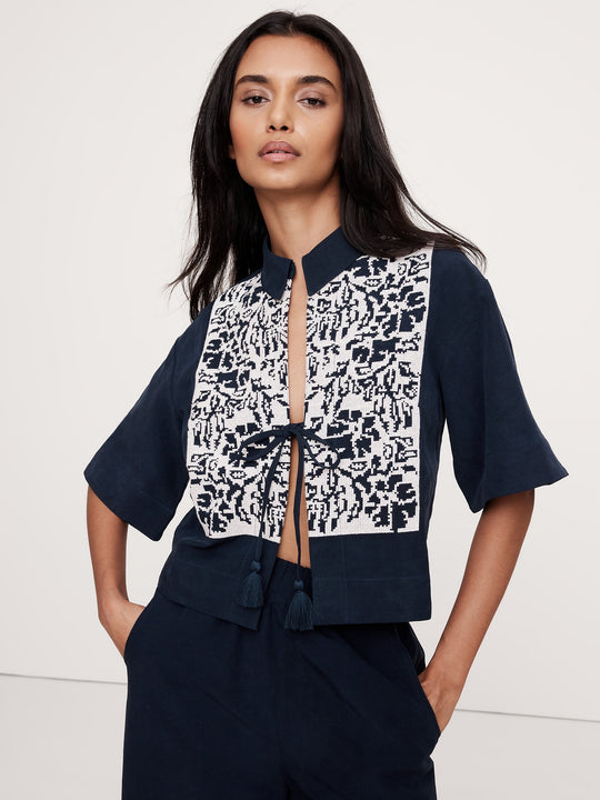 Tapestry Navy