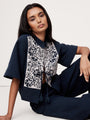 Tapestry Navy