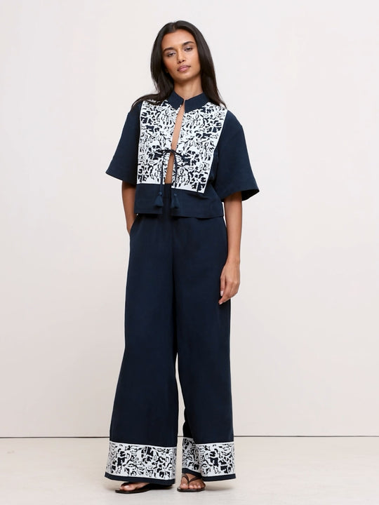 Tapestry Navy