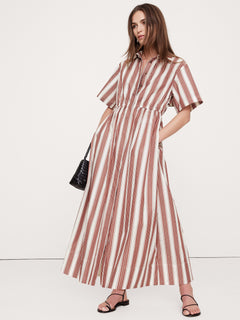 Stretch-Cotton Cardigan Sweater