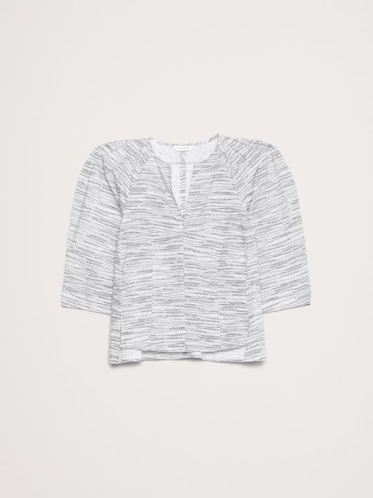 Mini Ivory Rope Print