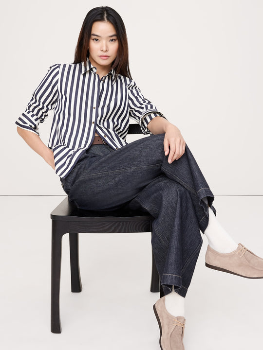 Bold Blue Stripe