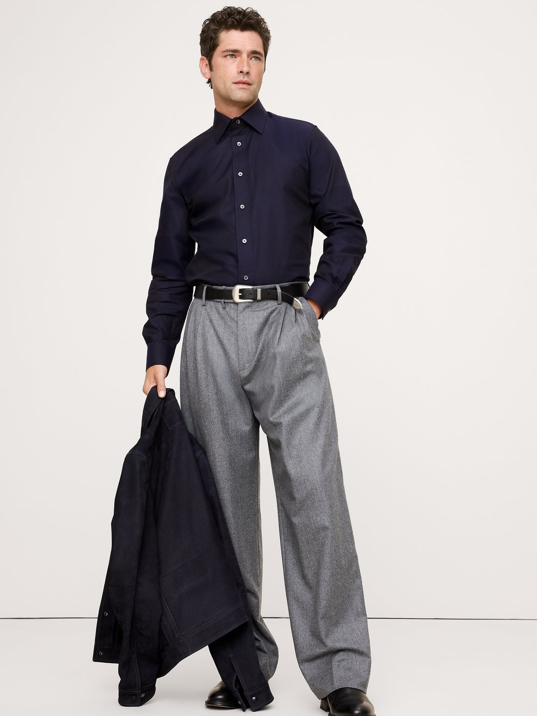 Navy Blue Texture
