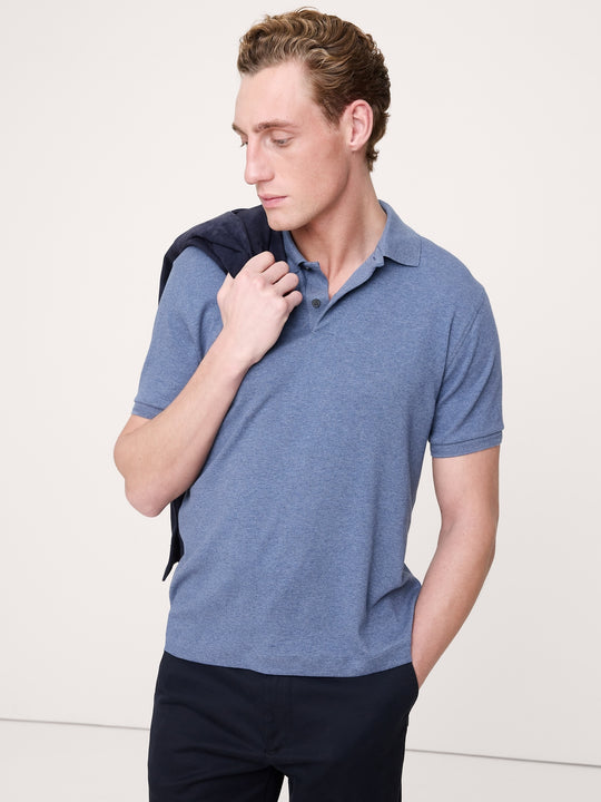Heather Denim Blue