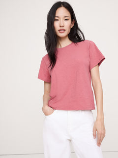 Stretch-Cotton Cardigan Sweater