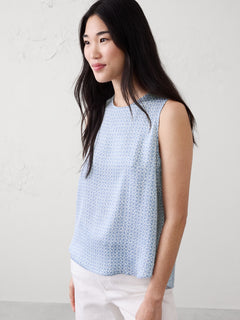 Stretch-Cotton Cardigan Sweater