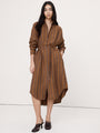 Brown & Blue Stripe
