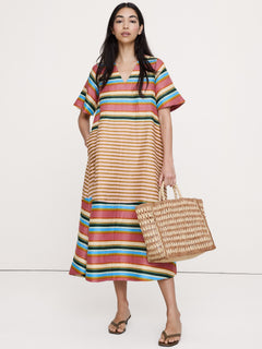 Stretch-Cotton Cardigan Sweater