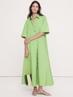 Stretch-Cotton Cardigan Sweater