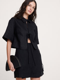 Stretch-Cotton Cardigan Sweater