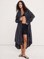 Navy Blue & White Stripe