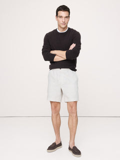 Stretch-Cotton Cardigan Sweater