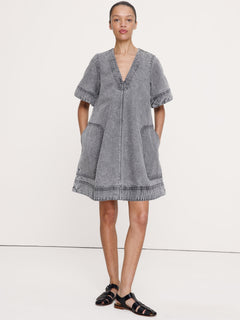 Stretch-Cotton Cardigan Sweater