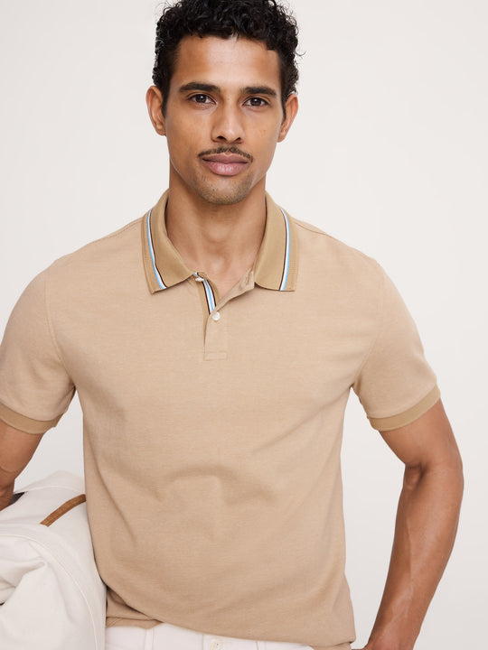 Khaki Beige Stripe