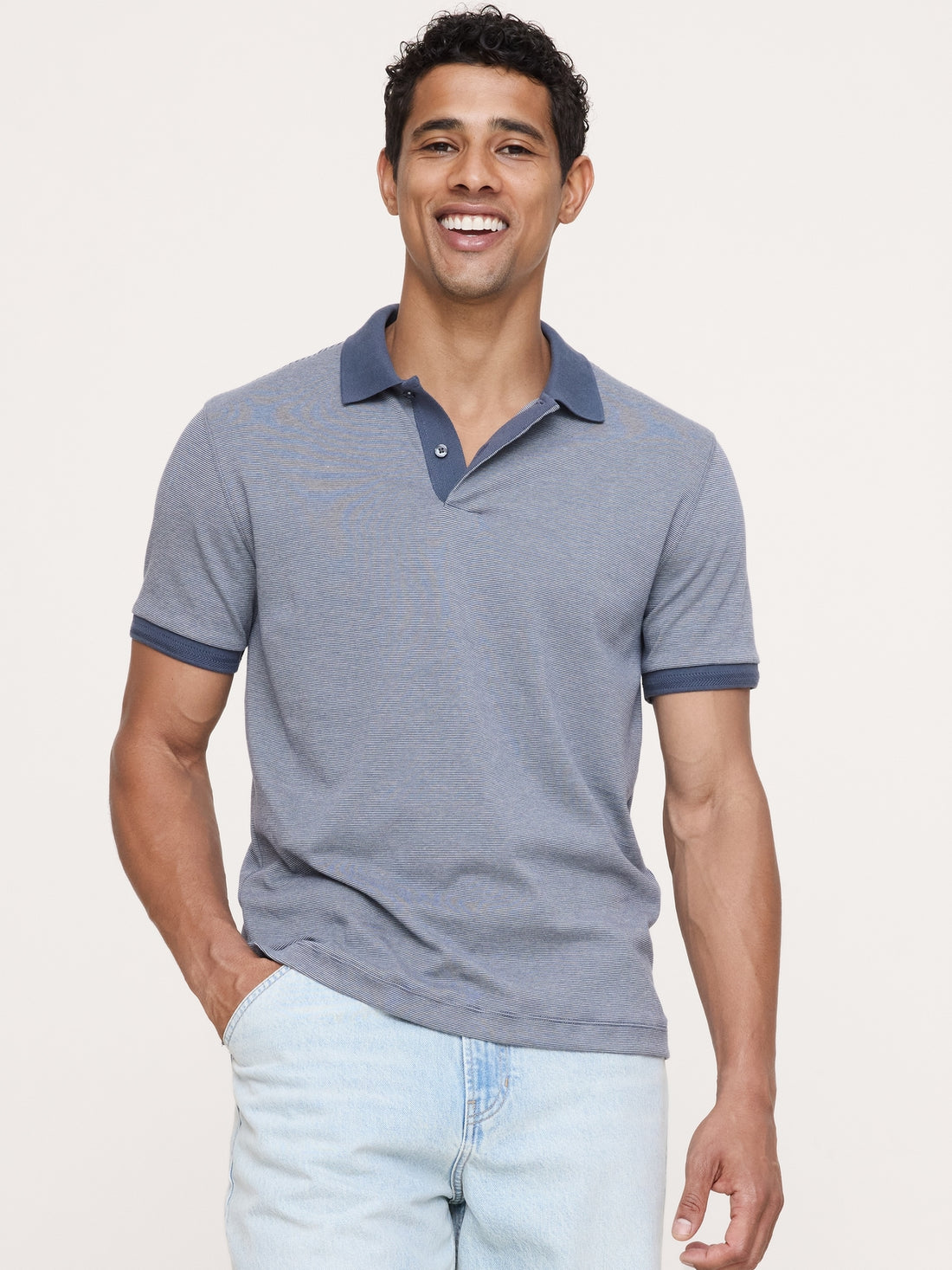 Dark Blue Stripe