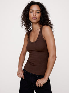 Stretch-Cotton Cardigan Sweater