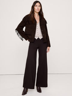 Stretch-Cotton Cardigan Sweater
