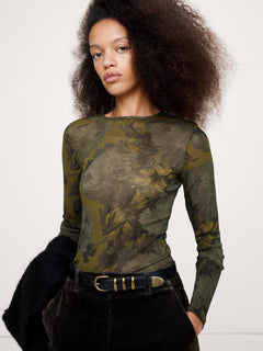 Stretch-Cotton Cardigan Sweater