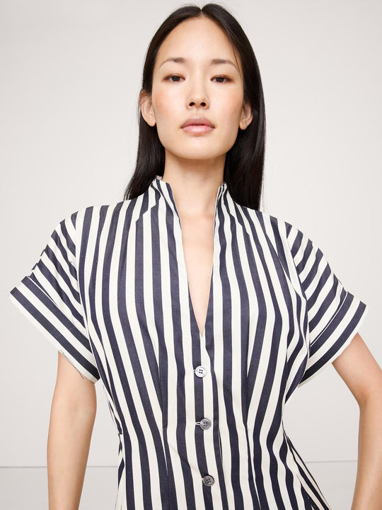 Navy Blue Stripe