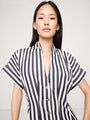 Navy Blue Stripe